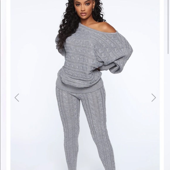 New Got Me Chilled Down Sweater Set 